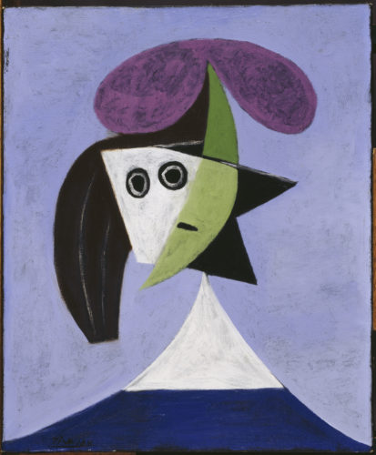 Pablo Picasso, Femme au chapeau, 1935  © Succession Picasso 2021 © Centre Pompidou, MNAM-CCI, Dist. RMN-Grand Palais / Georges Meguerditchian
