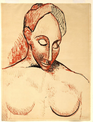 Pablo Picasso, Buste de Femme, 1906-1907 © Succession Picasso 2021 © BPK, Berlin, Dist. RMN-Grand Palais / Jens Ziehe