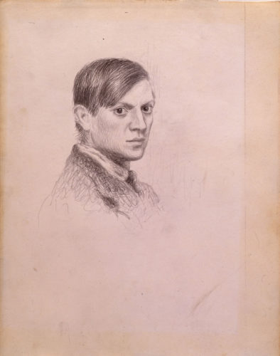 Pablo Picasso, Autoportrait, Paris 1918  © Succession Picasso 2021 © Collection particuliere-Photo B Hatala-jpg