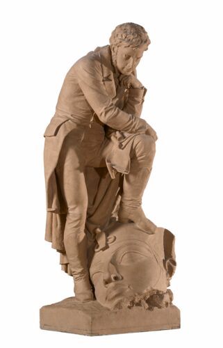 Statue de Jean-François Champollion © Ville de Grenoble - Musée de Grenoble / J.L. Lacroix