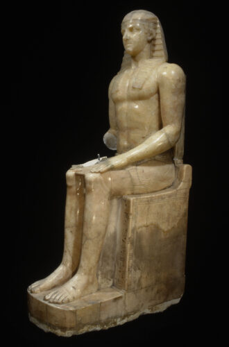 Statue de Ramsès II, dit « Horus Albani -2» © Musée du Louvre_Dist. RMN Grand Palais / Christian Larrieu