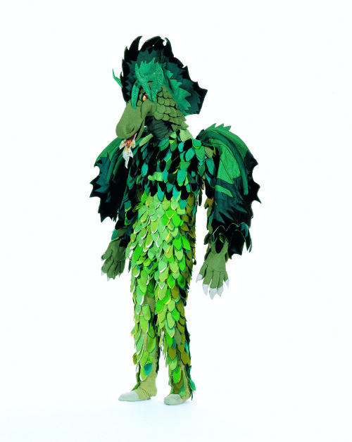 Costume pour La Flûte enchantée, le Dragon, Roger Chapelin. 1954. Paris, Centre antional du costume de scène  © CNCS_ Patrick Lorette © ADAGP 2023-jpg